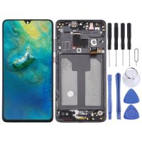 Repair Online จอ OLED LCD เดิมสำหรับประกอบครบชุดพร้อมกรอบ Huawei Mate 20 Digitizer (สีดำ)