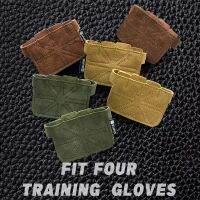 1 Pair Cowhide Leather Anti-Skid Weight Lifting Hand Guard Gloves Dumbbell Pull Up Grip Protector Pads Fitness Sport Home Gym