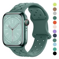 for Band Ultra 49mm 44mm 40mm 45 Mm 41mm 38mm 42mm Sport Silicone Woven IWatch 8 7 6 3