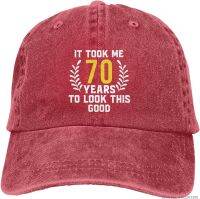 It Took Me 70 Years to Look This Good Baseball Cap 70th Birthday Gifts for Men Trucker Hat 4 Fun Summer Black Dad Hat