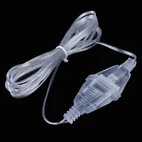 【YF】 Power Extension Cable Plug Extender Wire For LED String Light Christmas Lights