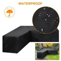 Waterproof Corner Sofa L Shape Cover Rattan Patio Garden Furniture Protective Cover All-Purpose Outdoor Dust Covers 12 SIZES