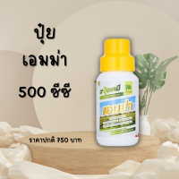 ปุ๋ยน้ำเอมม่า ขนาด 500 ซีซี ปุ๋ยน้ำ ป้องกันยั้บยั้งเชื้อรา รากเน่า โคกเน่า ใบไหม้ ใบจุด ใบติด ราน้ำค้าง พืชแข็งแรง