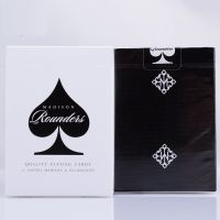 1ชิ้น Ellusionist เมดิสันวงเวียนไพ่สีดำ/ สีขาวคุณภาพสูงไพ่โป๊กเกอร์ใกล้เวทีมายากลอุปกรณ์แสดงมายากล DAyuns