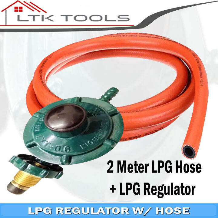 LPG HOSE WITH LPG REGULATOR 2METER LONG Lazada PH