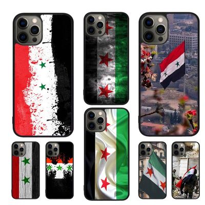Syria Syrian Flag Phone Case for iPhone 11 12 13 14 Pro Max mini XR XS SE 2020 6 7 8 Plus Samsung S21 S22 Coque Fundas Electrical Connectors
