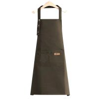 ✺✒ 2023 Fashion Canvas Kitchen Aprons For Woman Men Chef Work Apron For Grill Restaurant Bar Shop Cafes Beauty Nails StudiosUniform