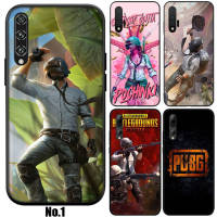 40XVV PUBG อ่อนนุ่ม High Quality ซิลิโคน TPU Phone เคสโทรศัพท์ ปก หรับ Huawei Nova 7 SE 5T 4E 3i 3 2i 2 Mate 20 10 Pro Lite Honor 20 8x