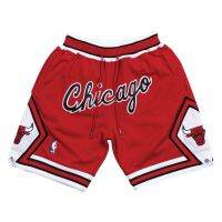 JU/ST DON BULLS SHORTS RED CHICAGO