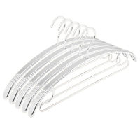 20215pcs Widen Metal Coat Hangers Gold Aluminum Alloy Household Space Saver Non-slip Clothes Hanger Sweater Pants Shirt Drying Rack