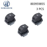 Sorghum 3 PCS 8E0959855 For  Audi A4 B6 B7 RS4 Sedan R8 For TT For Seat Exeo Power Passenger Window Switch Control Single Button