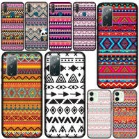 Style ปก เคสโทรศัพท์s หรับ VIVO Y11 Y20 Y53 Y17 Y16 Y15 Y12 Y35 Y22S Y20i Y91C Y95 Y91 Y93 Y55 Y81 Y30 Y50 Y21 Y33S Y19 Y21S V5 Y67 V7 Plus Y79 Y69 Y71 Y11S Y12S Y20S ซิลิโคน เคสโทรศัพท์ T187 NC14 Aztec Tribal Tribe Colorful Casing