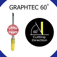 ใบมีดตัดสติ๊กเกอร์ GRAPHTEC จำนวน 1 กล่อง มี 1 ใบ ขนาด 60 องศา