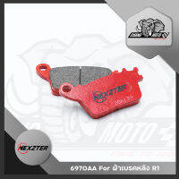 ผ้าเบรค Nexzter เบอร์ 6970AA สำหรับ CB400 / CBR600RR-1000RR / ZX8-R , ZX10-R / GSXR800-R1000 / R1 , R1M