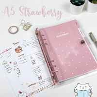 [เซ็ต] แพลนเนอร์ Strawberry Agenda A5 ? Bujo Planner Set Diary Notebook Bullet Journal สมุดแพลนเนอร์ สมุดโน๊ต ไดอารี่ by mimisplan