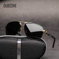 DUBSONE แว่นตากันแดดโพลาไรซ์ทรงสี่เหลี่ยมทำจากอลูมิเนียมชั้นนำแว่นตากันแดดผู้ชายความปลอดภัยทางทหารในการขับขี่ Oculos De Sol Masculino