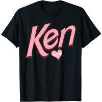 เสื้อยืดคุณภาพดี พิมพ์ลาย 2023 Barbie Valentines Ken Love สําหรับผู้ชาย และผู้หญิง S-5XL