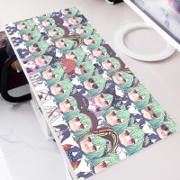 Mousepad Large Uruha Rushia Hololive Girl Computer Gaming Accessiores Mouse Pad Non-slip bottom Mause Pad Rubber Mat Mau