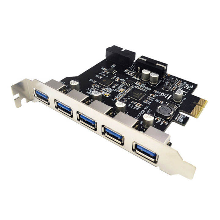 [Vktech] PCI-E Expansion Card for Desktop PC 5 Ports USB 3.0 HUB ...