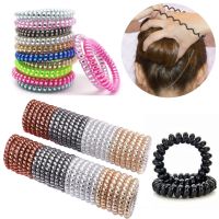 【YF】☄☍  5-15pcs Hair Accessories for Rope Traceless Springs Elastic Hairbands Headdress Ties Rubber Bands