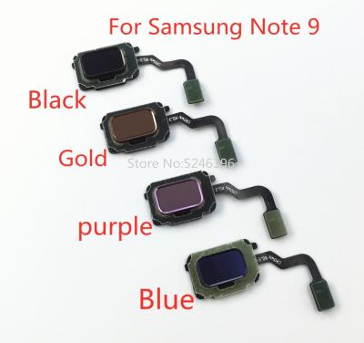 【✔In stock】 anlei3 เซ็นเซอร์ตรวจสอบลายนิ้วมือสายยืดหยุ่น1ชิ้นสำหรับ Samsung Galaxy Note 9 Note9 Sm-N960f N960fd N960u N960n N9600อะไหล่บัตรสัมผัส