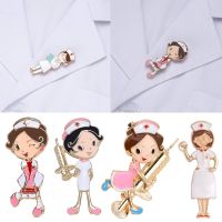 【YF】♤✱  Doctor Brooches Enamel Pins Hospital Badge Lapel Jewelry Metal Accessories for