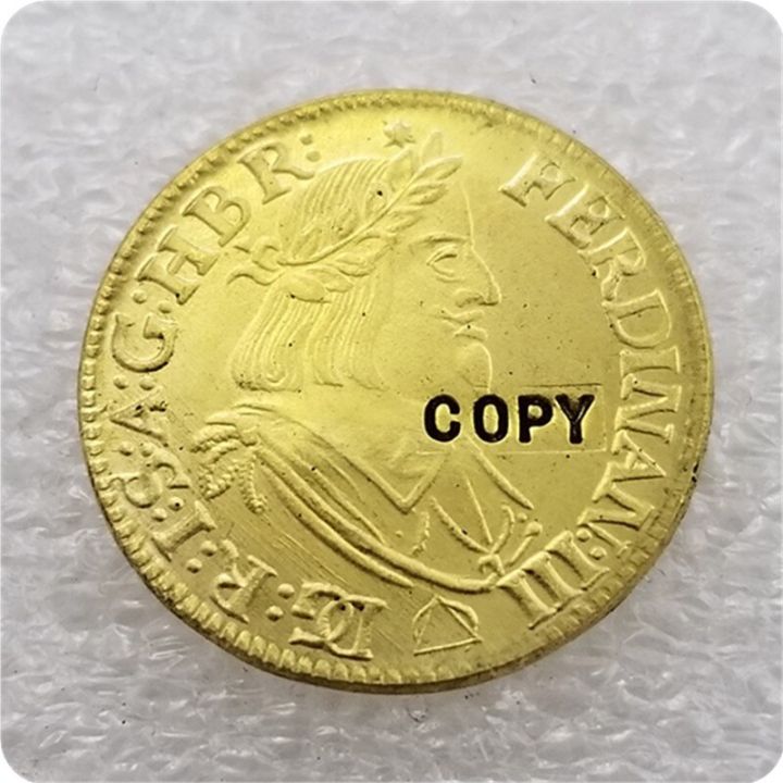 เหรียญสะสมเหรียญ1647-ducat-ferdinand-iii-bohemia-hungary-austria-เหรียญที่ระลึกเหรียญจำลองเหรียญสะสม