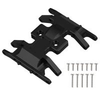 1 Set Metal Chassis Skid Plate Gearbox Mount for Axial SCX24 C10 Deadbolt JLU 1/24 RC Crawler Car Upgrade Accessories ,2