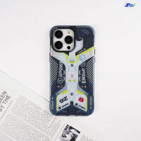 Case EMO OFF เคสไอโฟน ขอบTPU กันกระแทก ลายรถแข่ง สำหรับ14ProMax