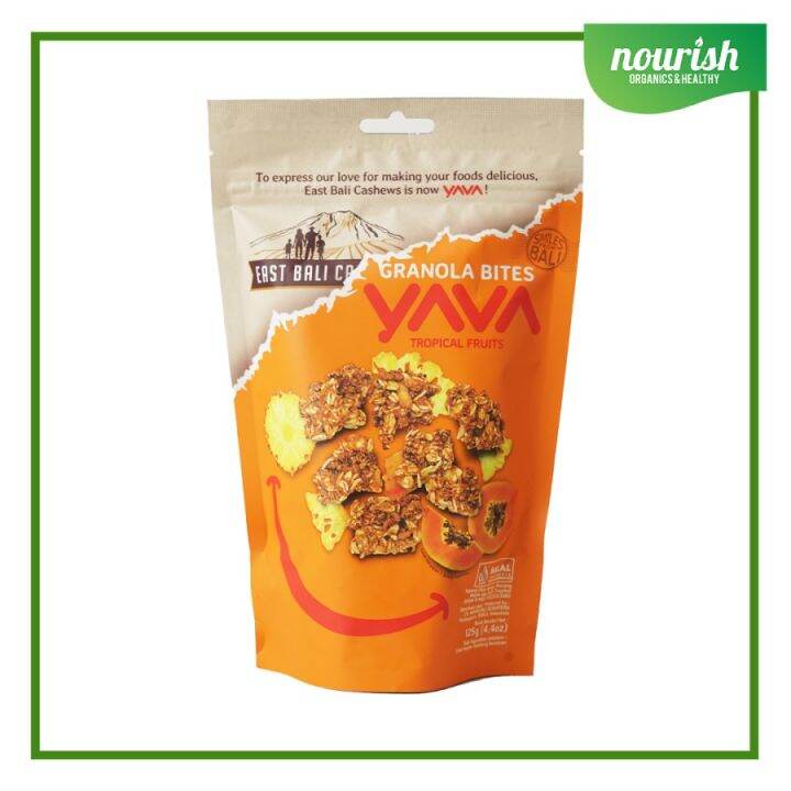 East Bali Cashew, Granola Bites Tropical Fruits (125gr) Lazada Indonesia