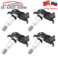 4PCS ใหม่คุณภาพสูง TPMS ความดันยาง Monitor Sensor สำหรับ Toyota Highlander 42607-02090 4260702090 PMV-E100