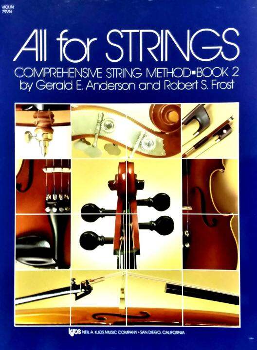 All for STRINGS Violin Book 2 Lazada