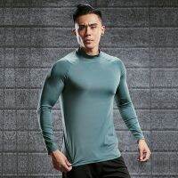 sweatshirts Mens Spring Autumn And Winter Long-Sleeved Tight-Fitting Quick-Drying Running gym Training Fitness Top