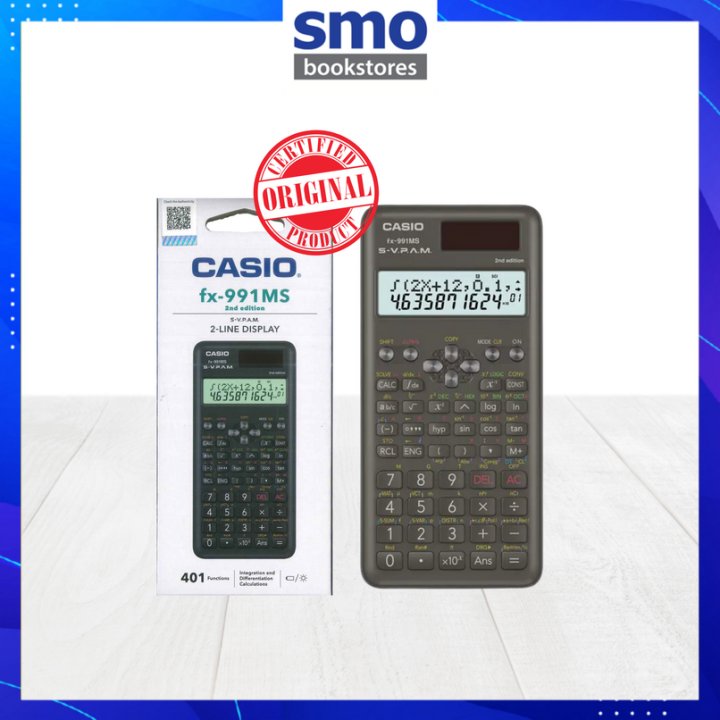 [CASIO] FX-991MS-2 CASIO SCIENTIFIC CALCULATOR | Lazada