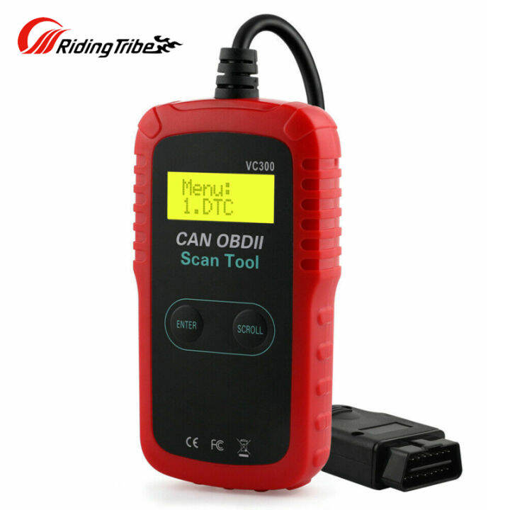 Riding Tribe Vc300 Car Obd2 Diagnostic Scanner Automotive Engine Light