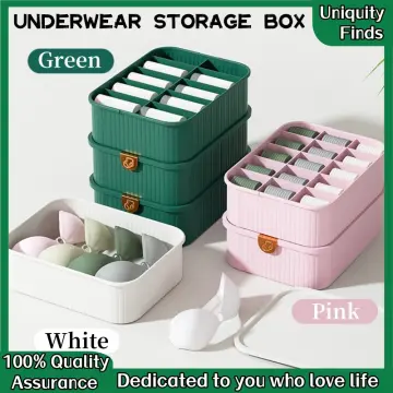 Multi-Grid Underwear Bra Container 5 Grids Underwear Wall Storage