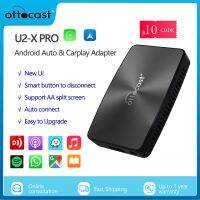 OTTOCAST U2 X PRO Wireless CarPlay Android Auto Adapter 2 In1 Carplay Smart Plug Play เครื่องเล่นมัลติมีเดียสำหรับ Toyota KIA