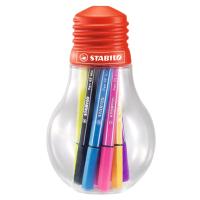 STABILO Pen 68 Mini Colorful Ideas ปากกา ปากกาสี ปากกาหมึกน้ำ จำนวน 12 สี