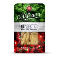 ใหม่ล่าสุด! ลาโมลิซาน่า เส้นควอตรอตโต้ 500 กรัม La Molisana Quadrotto 500 g สินค้าล็อตใหม่ล่าสุด สต็อคใหม่เอี่ยม เก็บเงินปลายทางได้