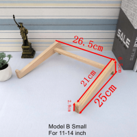 Wood Laptop Stand Assembled Lapdesk Riser For 11-17 inch Laptop Wooden Cooling Bracket For Macbook Dell Reinforced Support Base