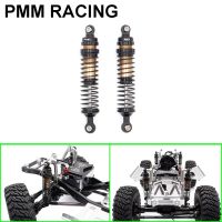 1Pair Metal Single cylinder Oil press shock absorber 90mm For 1/10 RC Crawler Car SCX10 Traxxas TRX4 D90 D110 TRX6 Upgrade parts Screw Nut Drivers