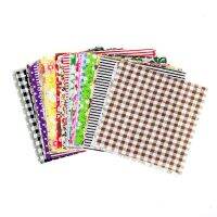 50Pcs DIY Patchwork with Cotton and Motif Size 10x10CM