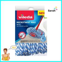 อะไหล่ผ้าม็อบ VILEDA MICROTWIST MAX สีฟ้า/ขาวMOP REFILL VILEDA MICROTWIST MAX BLUE/WHITE **หมดแล้วหมดเลย**