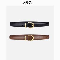 ZARA丨 belt South Korea lady jeans fashion personality ins wind joker contracted small black belt