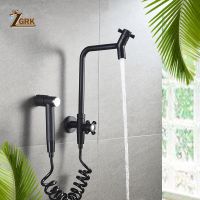 Zgrk 304 Roestvrij Staal Badkamer Mop Tap Wandmontage Enkele Koude Pool Tap Met Spuitpistool 4 Point Extended schoonmaken Kraan