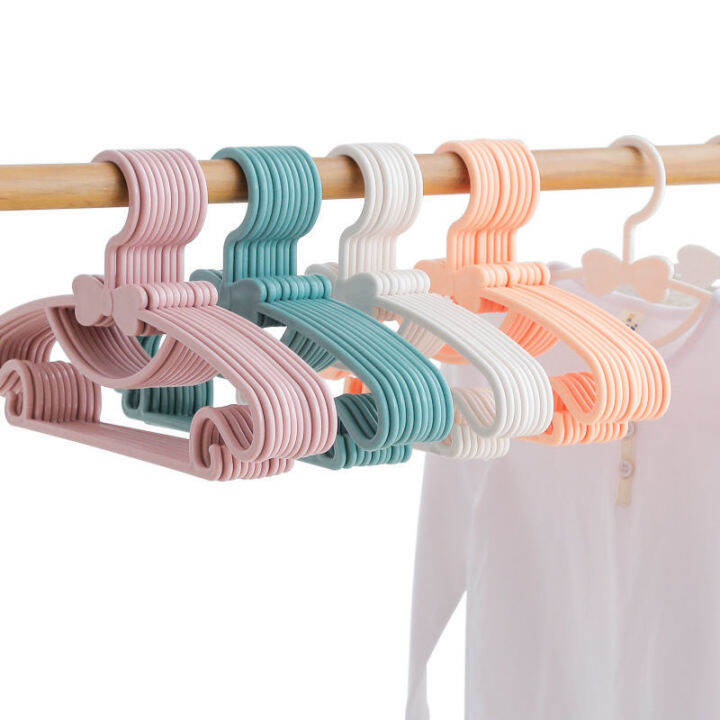 Kids hanger butterfly drying hanger strong cloth hangers baby coat