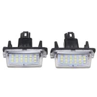 อะไหล่รถยนต์ Toyota Auris 18 LED แบบ SMD สีขาว3W 2ชิ้น Avensis Verso Yaris