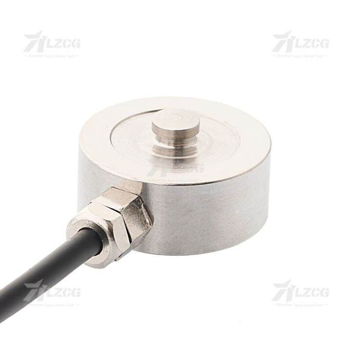 Diameter 20Mm Miniature Strain Force Sensor Assembly Compression