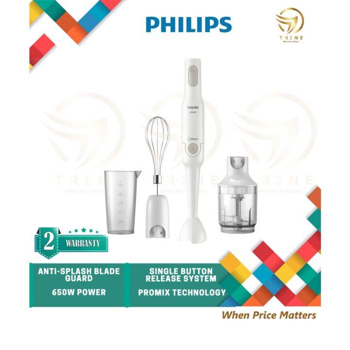 Philips Promix Hand Blender Daily Collection (HR2533 \ HR2533/01) Lazada