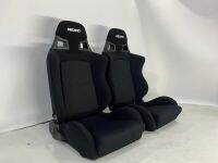 เบาะแต่ง Recaro SR7max งานผ้า มีสีดำน พร้อมรางสไลด์ ราคามีแยกเป็นข้างขายด้วยจร้าา